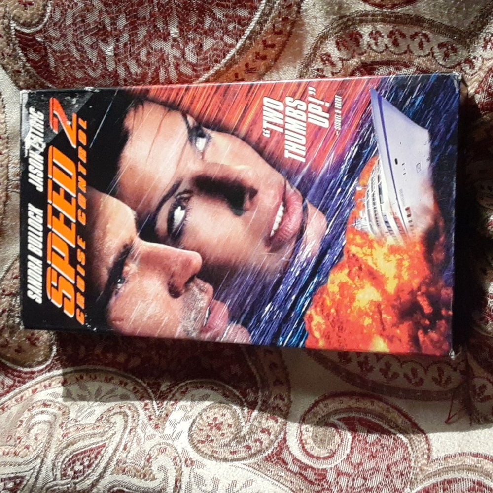 Speed 2 cruise control VHS video tape movie - Picture 2 of 5